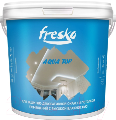 

Краска Fresko, Белый, Aqua Top