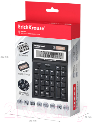 Калькулятор Erich Krause PC-key KC-500-12 / 40500