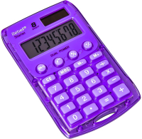 Калькулятор Rebell RE-STARLETV BX (8р, фиолетовый) - 