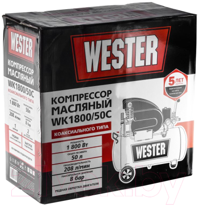 Воздушный компрессор Wester WK1800/50C