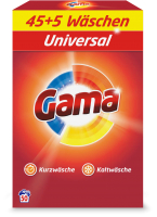 Стиральный порошок GAMA Универсальный в коробке (3.25кг) - 