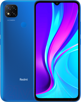 Смартфон Xiaomi Redmi 9C 3GB/64GB без NFC (синий)