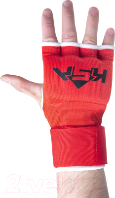 Перчатки внутренние для бокса KSA Cobra (M, красный)