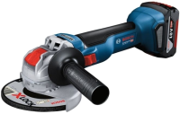 Профессиональная угловая шлифмашина Bosch GWX 18V-10 L-BOXX (0.601.7B0.102) - 