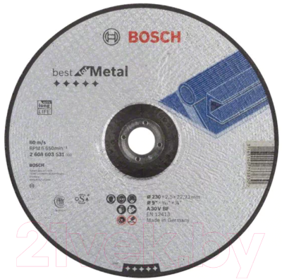

Отрезной диск Bosch, 2.608.603.531