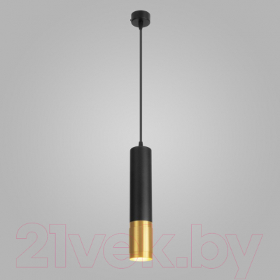 Потолочный светильник Elektrostandard DLN108 GU10 (черный/золотистый)