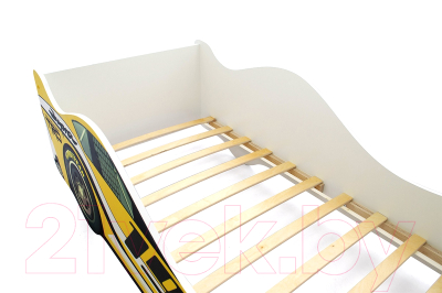 Стилизованная кровать детская Бельмарко Супра / 1250  (желтый)
