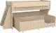 Двухъярусная кровать детская Можга Капризун 7 / Р444 (дуб млечный) - 