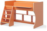 Кровать-чердак детская Можга Капризун 2 / Р436 (оранжевый) - 
