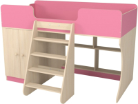 

Кровать-чердак детская Можга, Капризун 2 со шкафом / Р441