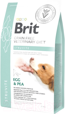 

Корм для собак Brit, Veterinary Diet Dog Struvite / 528226