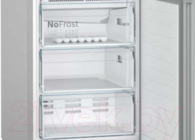 Холодильник с морозильником Bosch Serie 8 VitaFresh Plus KGN39LB32R