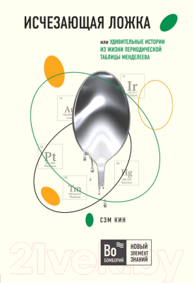 

Книга Эксмо, Исчезающая ложка