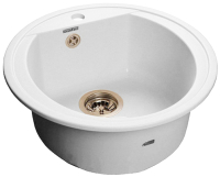 Мойка кухонная GranFest GF-R-L-500 (белый) -