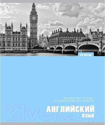 

Тетрадь предметная Проф-Пресс, Английский / 48-6351