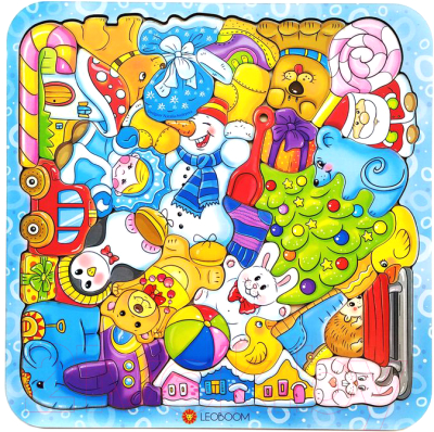 

Развивающая игрушка Leoboom, Пазл. Новый год / П811