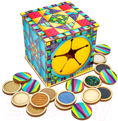Развивающая игра Smile Decor Парочки Тактильный куб / П617