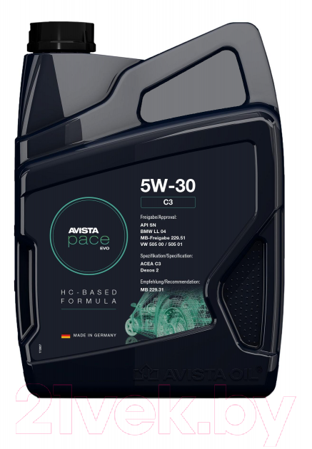 Моторное масло Avista Pace Evo C3 5W30 / 173506 (1л)