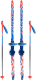 Комплект беговых лыж Nordway DXT008MX11 / A20ENDXT008-MX (р-р 110, мультицвет) - 