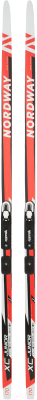 Комплект беговых лыж Nordway 15JNR01140 / 15JNR-01 (р-р 140, красный)