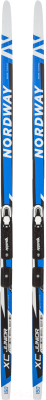 Комплект беговых лыж Nordway 15JNR06150 / 15JNR-06 (р-р 150, синий)