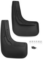 Комплект брызговиков FROSCH NLF.51.37.E10 для Volkswagen Polo (2шт, задние) - 