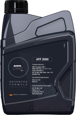 Трансмиссионное масло Avista Peer Evo ATF 2000 / 150829 (1л)