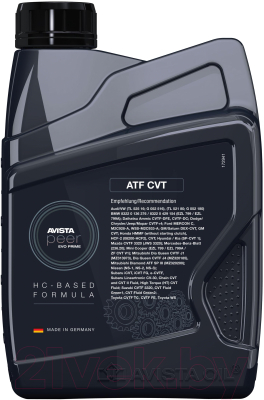 Трансмиссионное масло Avista Peer Evo Prime ATF CVT / 171957 (1л)