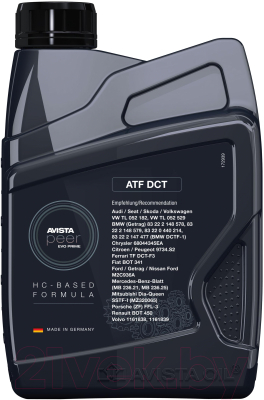 Трансмиссионное масло Avista Peer Evo Prime ATF DCT / 171966 (1л)