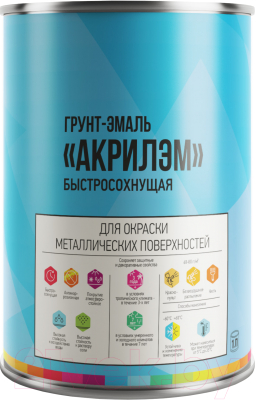 

Грунтовка Lida, АкрилЭм быстросохнущая