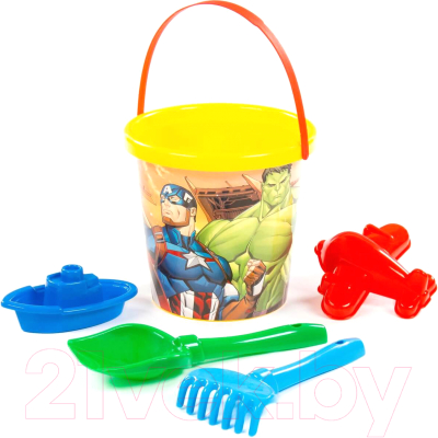 Набор игрушек для песочницы Полесье Marvel Мстители №4 / 81568