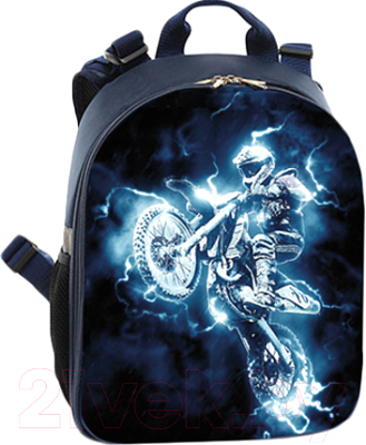 Школьный рюкзак Galanteya 8819 / 9с1855к45 (темно-синий)