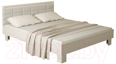 Полуторная кровать Аквилон Азалия №14М (бодега белый)