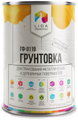 

Грунтовка Lida, ГФ-0119