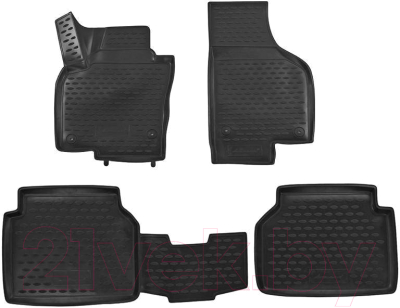 Комплект ковриков для авто ELEMENT NLC.3D.51.21.210KH для Volkswagen Tiguan (4шт)