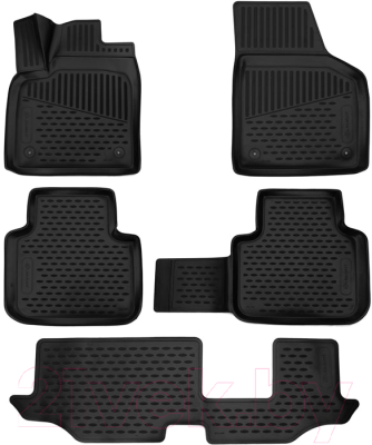 Комплект ковриков для авто ELEMENT Element3D5158210K для Volkswagen Teramont/Atlas (5шт)