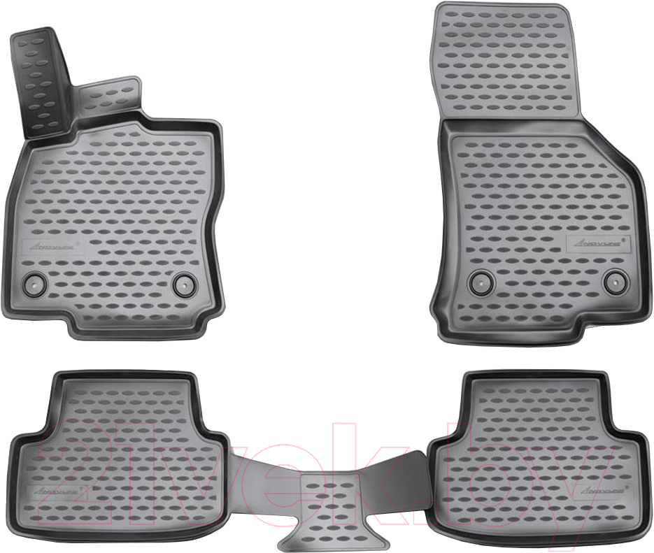 Комплект ковриков для авто ELEMENT NLC.3D.51.44.210K для Volkswagen Golf VII