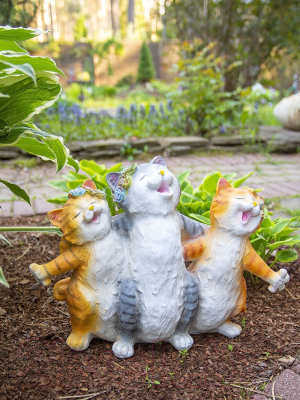 Садовая фигура-светильник Чудесный Сад 208 Веселые коты