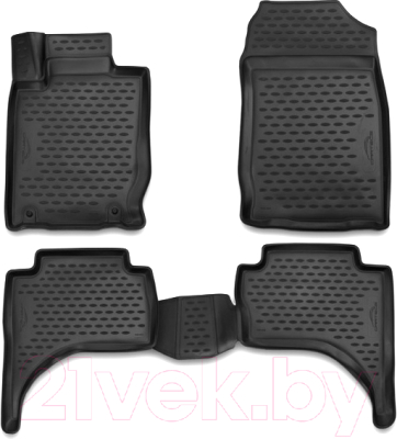Комплект ковриков для авто ELEMENT CARMIT00001 для Mitsubishi L200 (4шт)