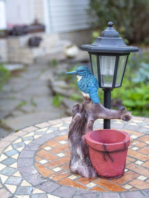 Садовая фигура-светильник Чудесный Сад 620 Зимородок