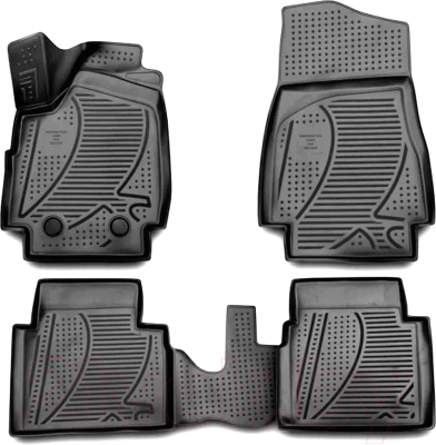 Комплект ковриков для авто ELEMENT F320250E1 для Lada 4X4 3D (4шт)