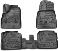 Комплект ковриков для авто ELEMENT F420250E1 для Lada 4X4 5D (4шт) - 