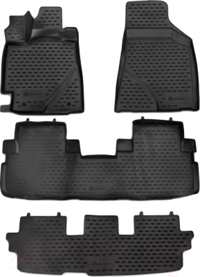 Комплект ковриков для авто ELEMENT NLC.3D.48.50.210KH для Toyota Highlander (4шт)