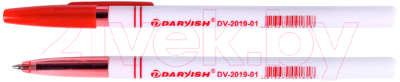 Ручка шариковая Darvish DV-2019-01 (красный)