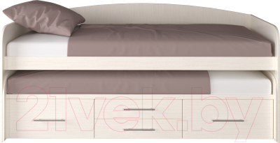 Двухъярусная выдвижная кровать Артём-Мебель СН 108.02 (сосна арктическая)