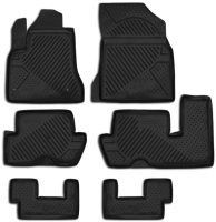 Комплект ковриков для авто ELEMENT CARCRN00021 для Citroen Grand C4 Picasso (6шт) - 