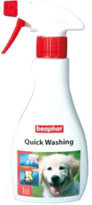 Шампунь для животных Beaphar Quick Washing / 13999 (250мл)