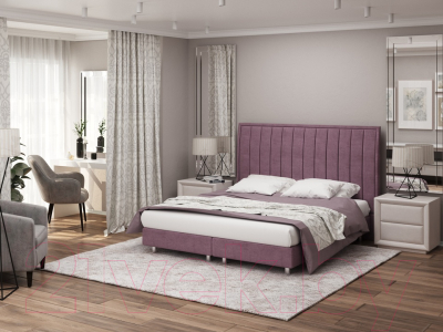 Двуспальная кровать Proson Avila Boxspring Elite Savana Grey 160x200 (серый)