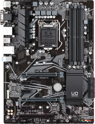 

Материнская плата Gigabyte, H470 HD3