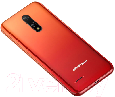 Смартфон Ulefone Note 8 (оранжевый)